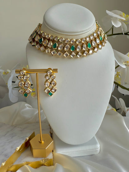 Kundan Jewelry Set/Indian Jewelry/Pakistani Jewelry/EID Jewelry