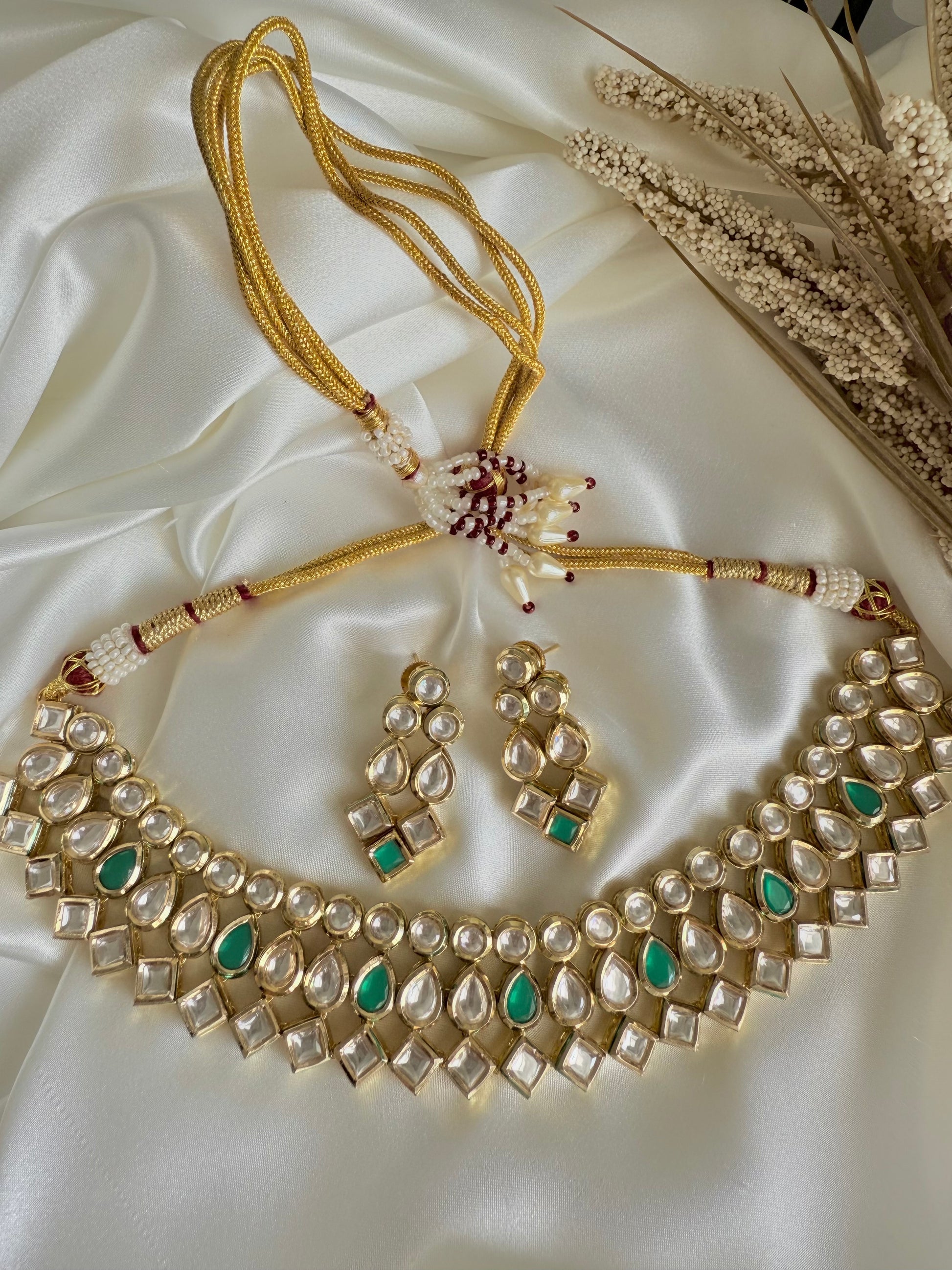 Kundan Jewelry Set/Indian Jewelry/Pakistani Jewelry/EID Jewelry