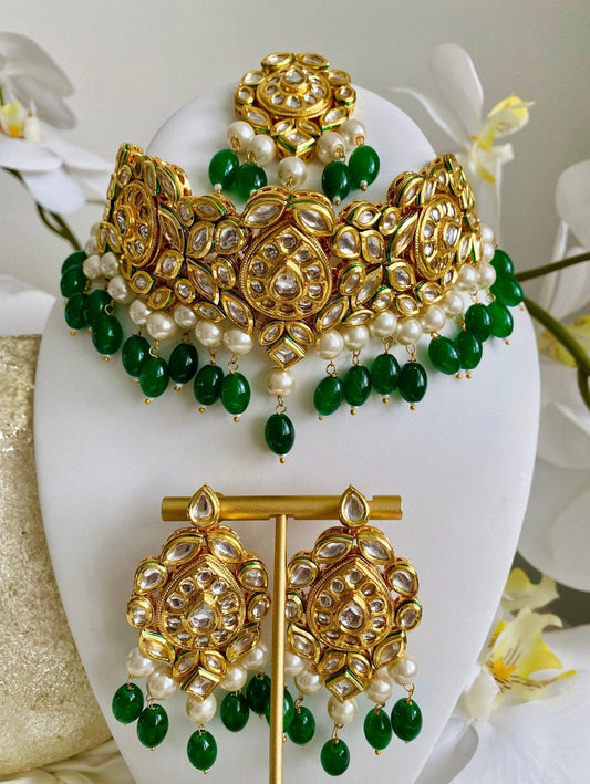 Premium Kundan Necklace Set