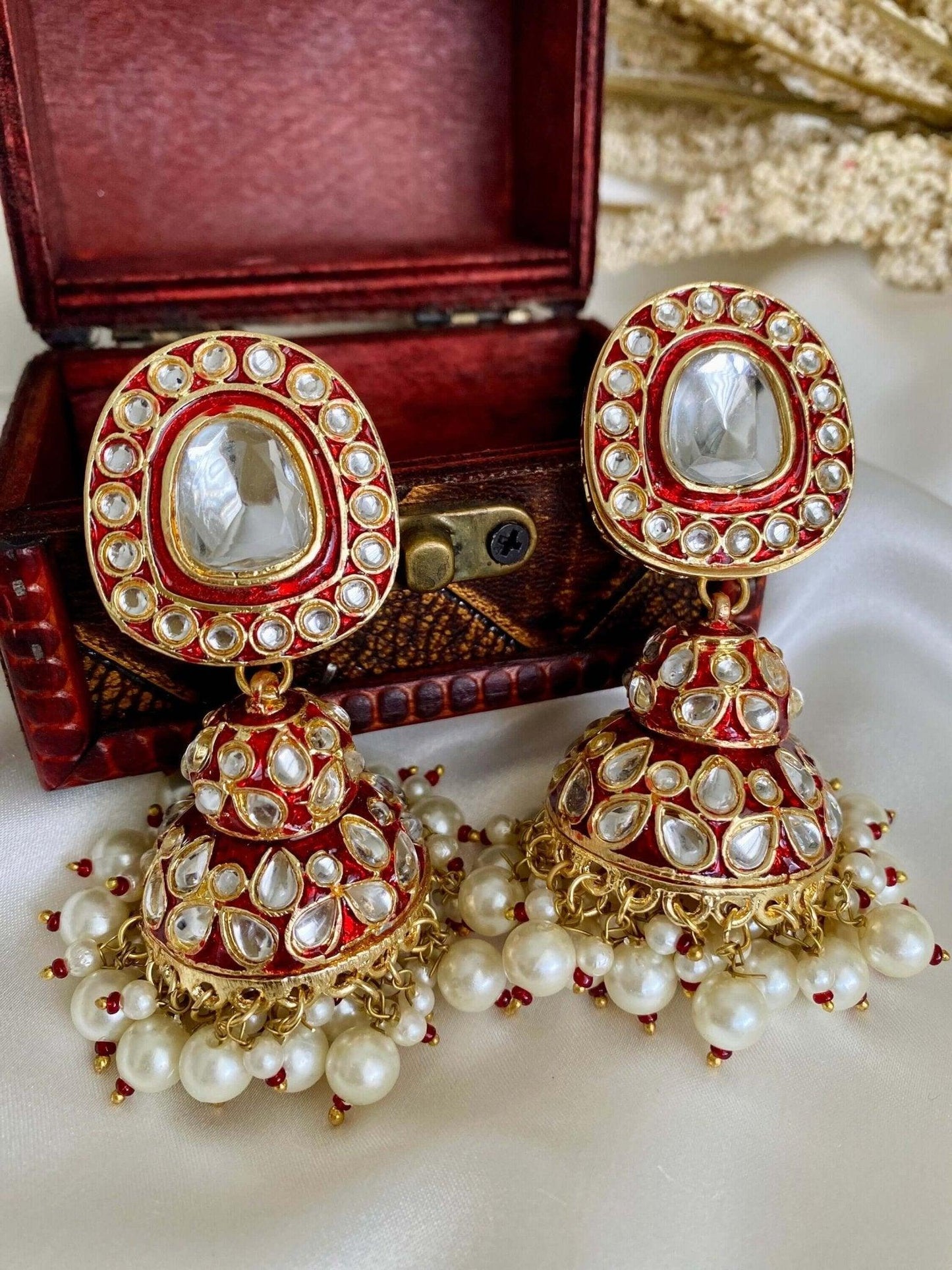 Kundan Set with Maang Teeka - Dsapphire