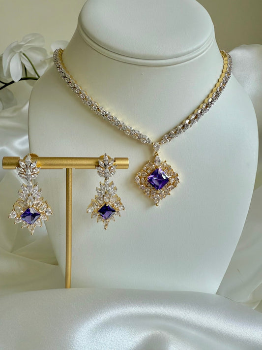 Liza Necklace Set - Dsapphire
