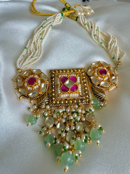 Preet Choker Set - Dsapphire